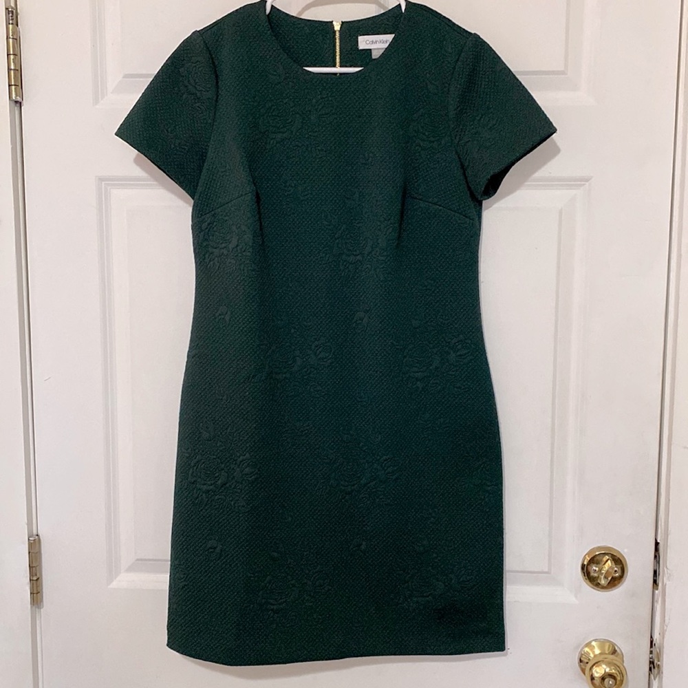 Calvin Klein Short-Sleeved Mini Dress